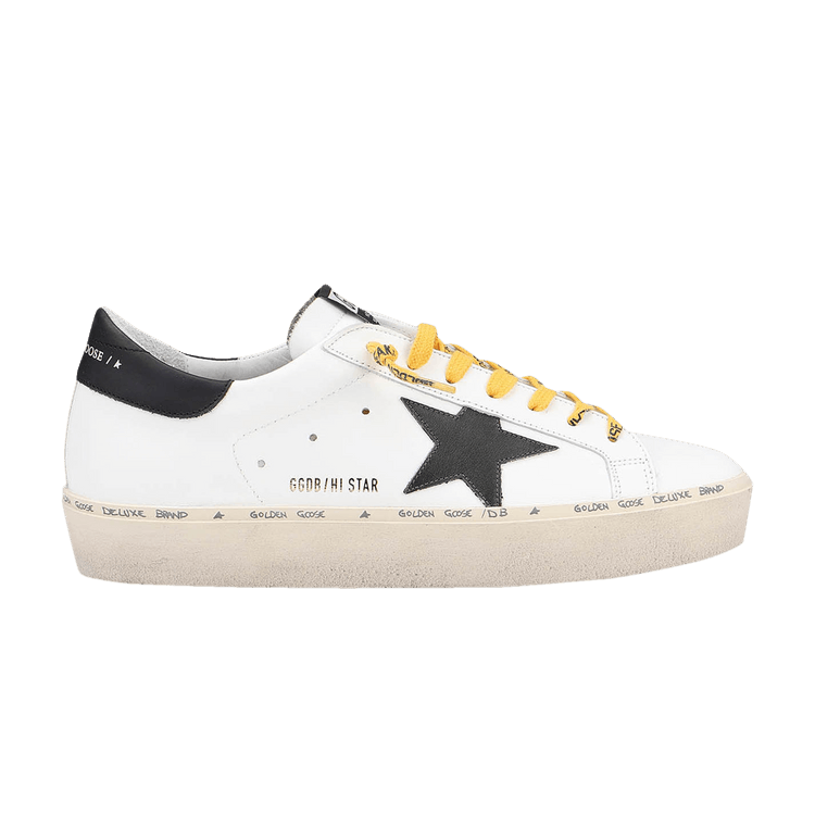 Golden Goose Hi Star 'White Army Green' — White/Army Green/Black