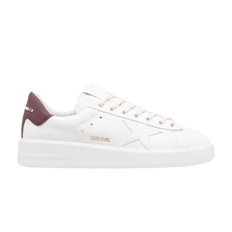 Golden Goose Purestar 'White Burgundy' — White/Burgundy