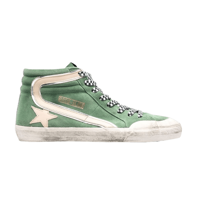Golden Goose Slide Penstar Classic Sneaker 'Wood Green' — Wood Green/Beige/Grey