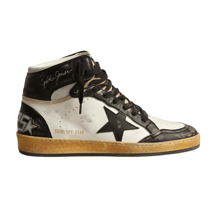 Golden Goose Sky Star High 'Black White Ice' — White/Black/Ice
