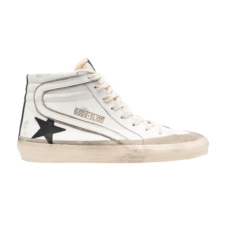 Golden Goose Slide Sneaker 'White Black' — White/Black