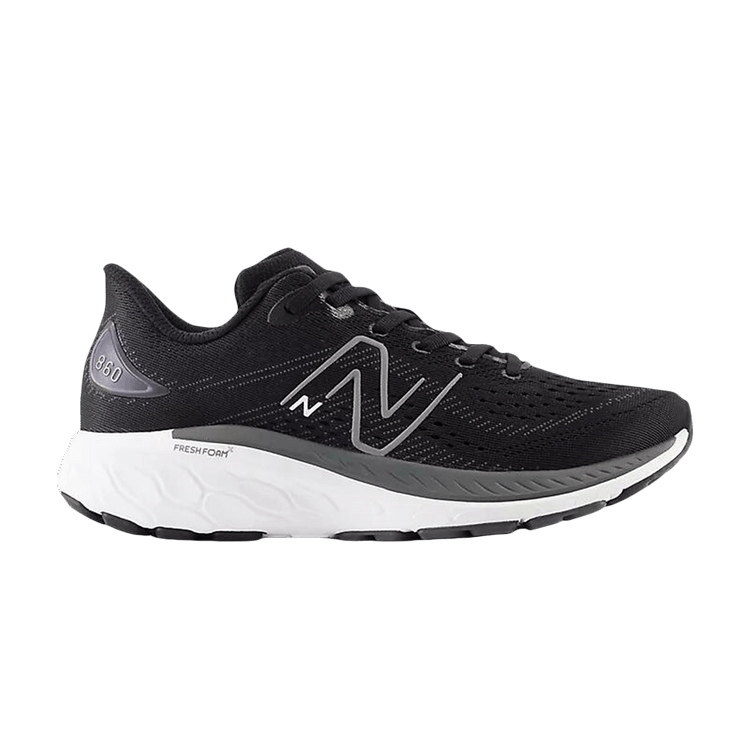 New Balance Fresh Foam X 860v13 Big Kid 'Black Magnet' — Black/White/Magnet
