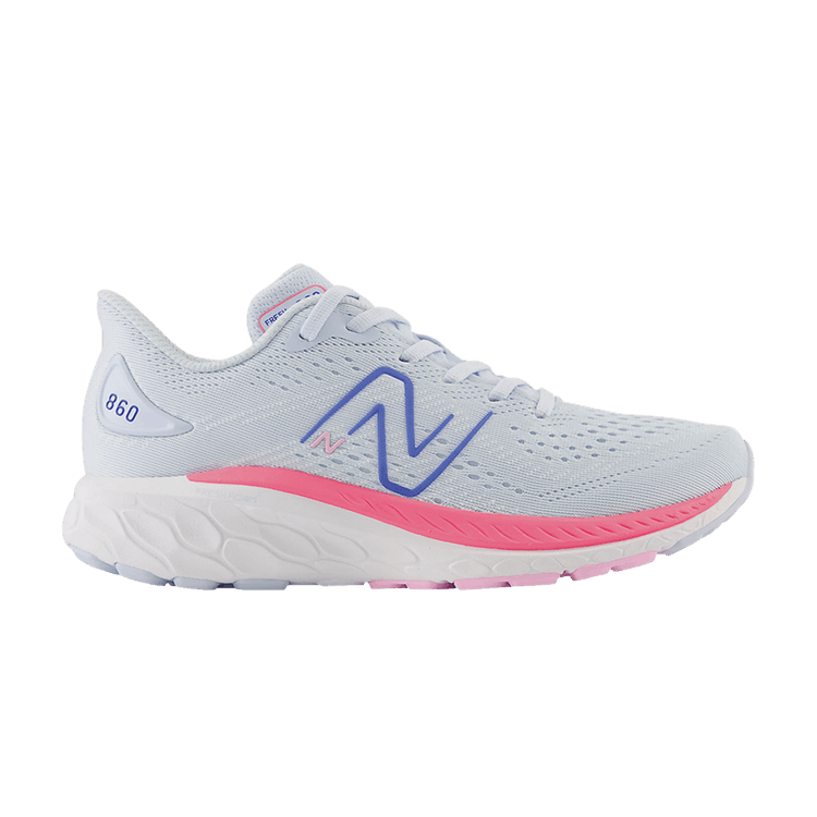 New Balance Fresh Foam X 860v13 Big Kid Wide 'Moon Dust Neon Pink' — Moon Dust/Neon Pink