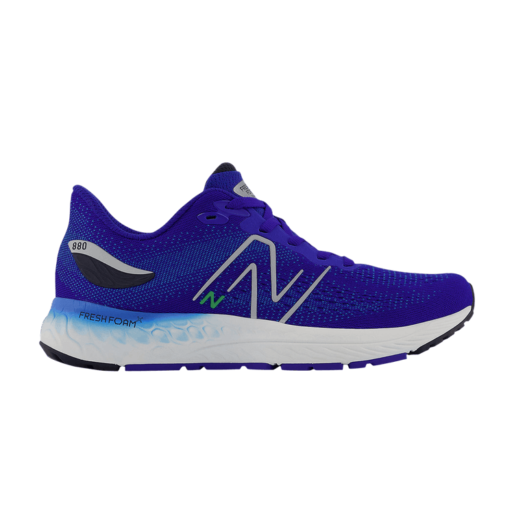 New Balance Fresh Foam X 880v12 Big Kid 'Blue Vibrant Spring' — Blue/Vibrant Spring