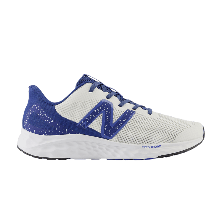 New Balance Fresh Foam Arishi v4 Big Kid 'White Marine Blue' — White/Night Sky/Marine Blue