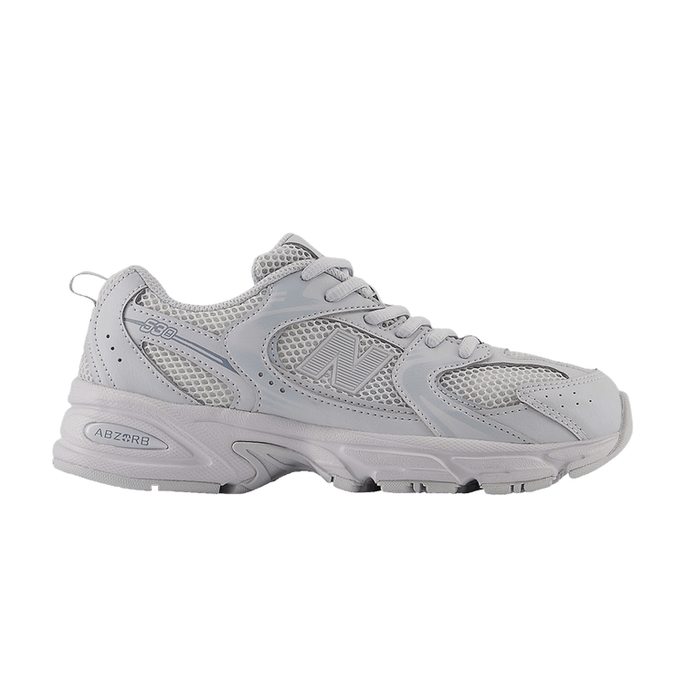 New Balance 530 Big Kid 'Pearl Grey Steel' — Pearl Grey/Steel