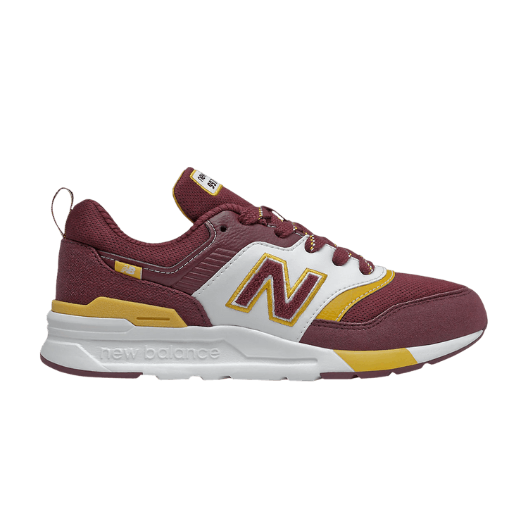 New Balance 997H Big Kid 'Burgundy Gold' — Burgundy/Varsity Gold