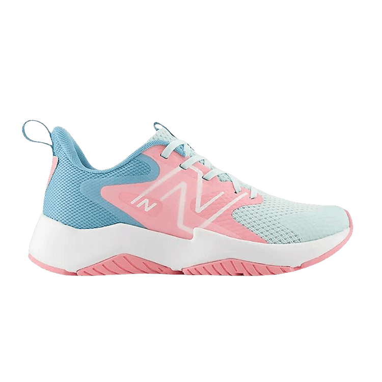 New Balance Rave Run v2 LACE Big Kid 'Giant Blue Double Bubble' — GLINT BLUE / DOUBLE BUBBLE / TAFFY BLUE