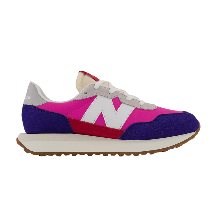 New Balance 237 Big Kid Wide 'Victory Blue Exuberant Pink Gum' — Victory Blue/Exuberant Pink