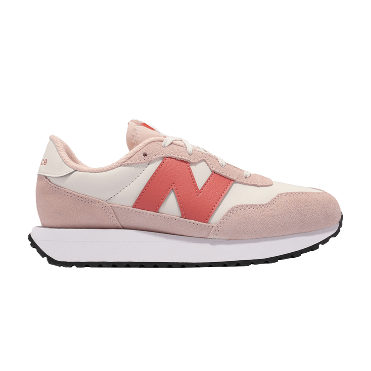 New Balance 237 Kids Wide 'Oyster Pink Mars Red' — Oyster Pink/Mars Red