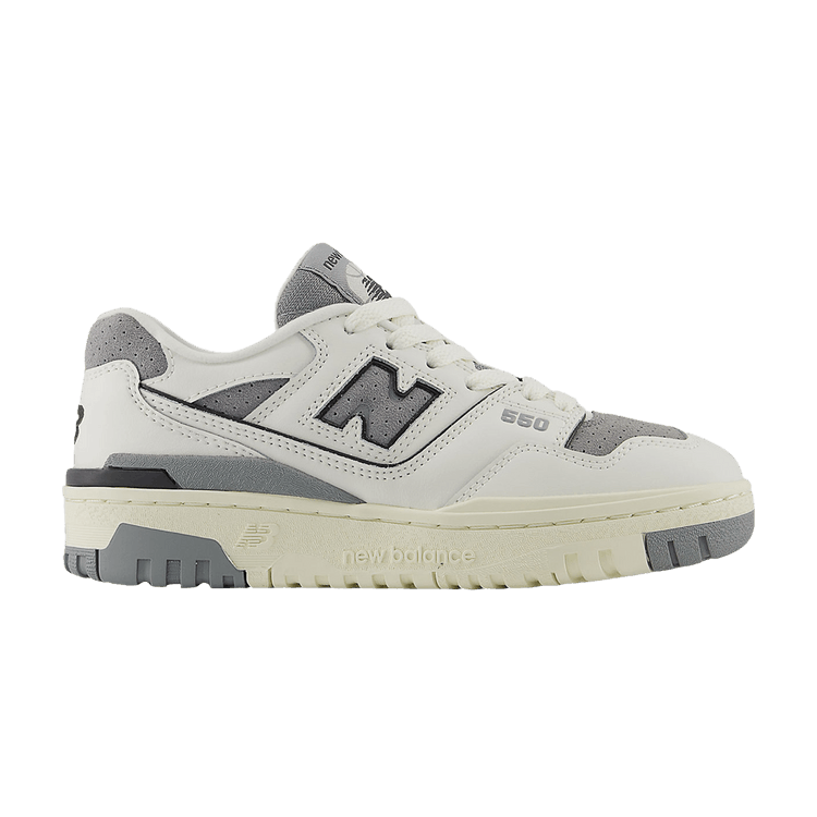 New Balance 550 Big Kid 'Sea Salt Slate Grey' — Sea Salt/Slate Grey