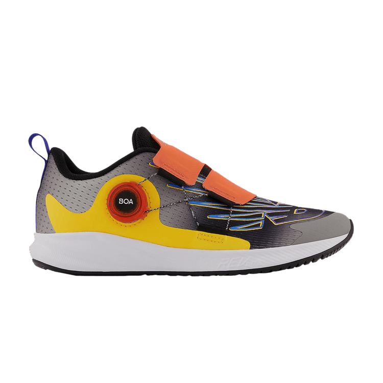 New Balance FuelCore Reveal v3 BOA Big Kid 'Black Vibrant Orange' — Black/Infinity Blue/Vibrant Orange
