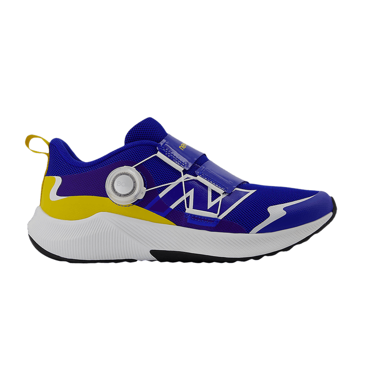 New Balance Dynasoft Reveal v4 BOA Big Kid 'Blue Gemstone Ginger Lemon' — Blue Gemstone/Ginger Lemon/White