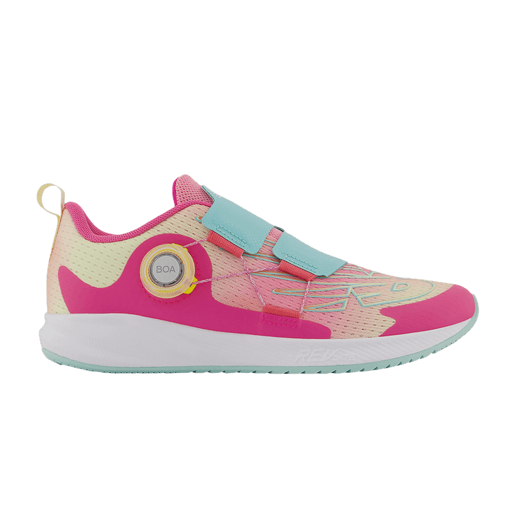 New Balance FuelCore Reveal v3 BOA Big Kid 'Hi-Pink Surf' — Hi-Pink/Surf/Peach Glaze
