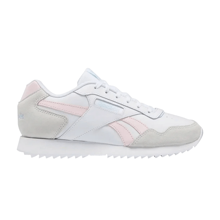 Reebok Wmns Glide Ripple 'White Grey Porcelain Pink' — Cloud White/Pure Grey/Porcelain Pink