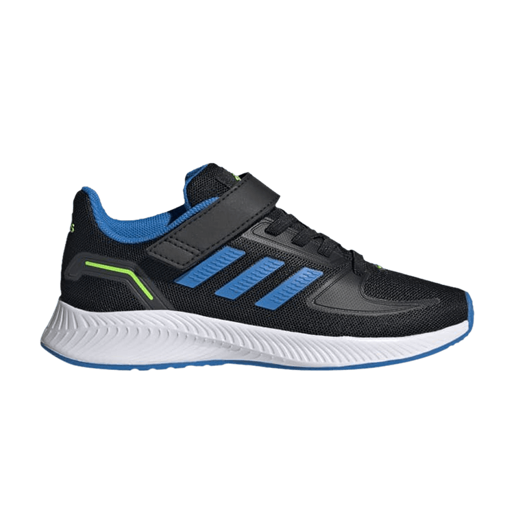 Adidas Runfalcon 2.0 J 'Black Blue Rush' — Core Black/Blue Rush/Cloud White
