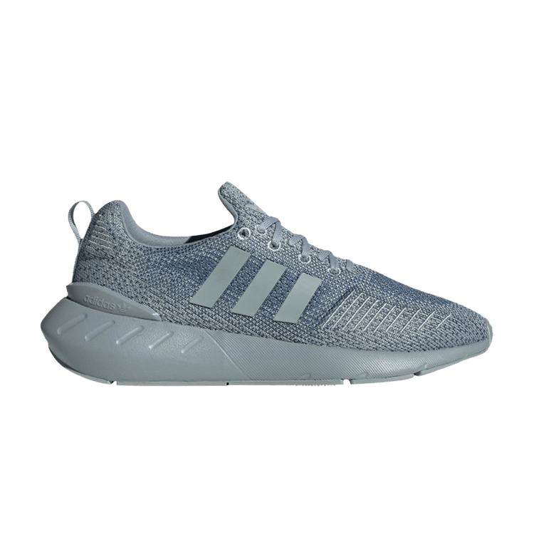 Adidas Wmns Swift Run 22 'Magic Grey Altered Blue' — Magic Grey/Altered Blue/Cloud White
