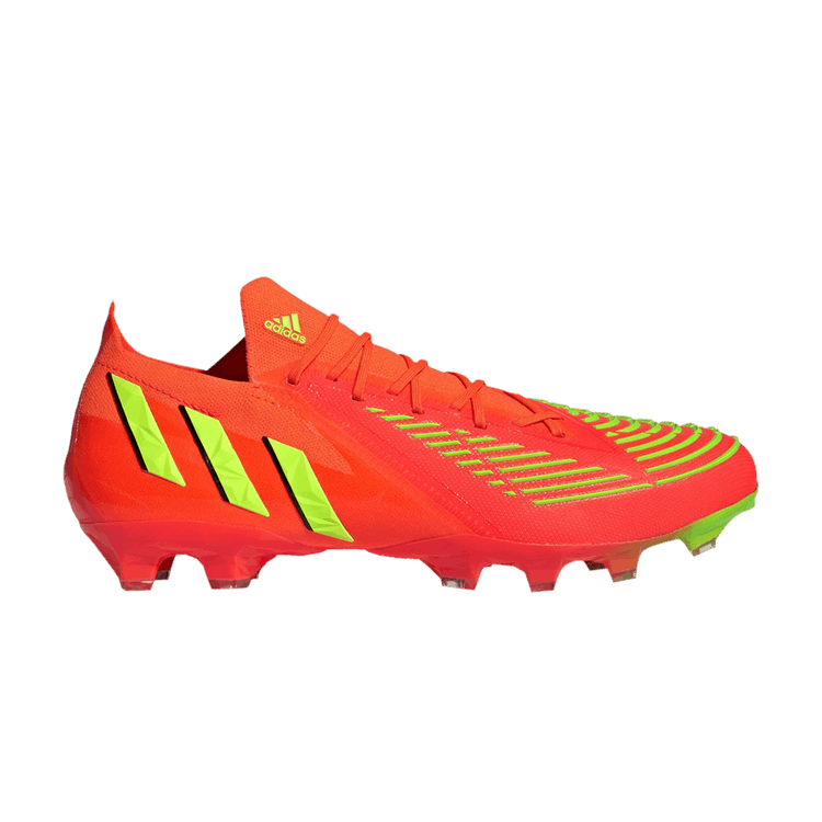 Adidas Predator Edge.1 Low AG 'Game Data Pack' — Solar Red/Team Solar Green/Core Black