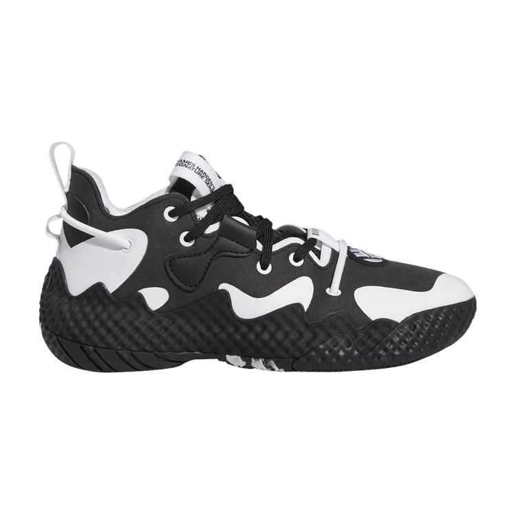 Adidas Harden Vol. 6 J 'Black White' — Core Black/Core Black/Cloud White