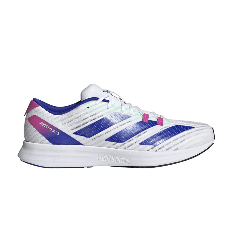 Adidas Adizero RC 5 'White Lucid Blue' — Cloud White/Lucid Blue/Core Black
