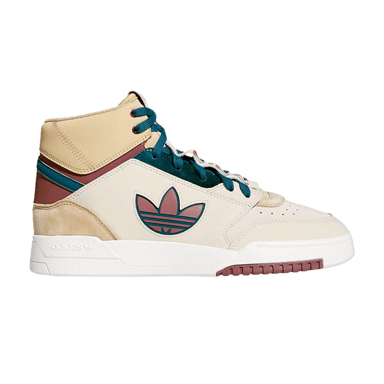Adidas Drop Step XL 'Cream Teal Red' — Cream Teal Red