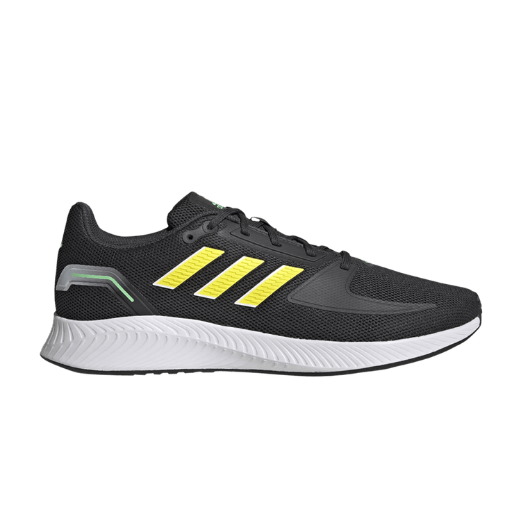 Adidas Runfalcon 2.0 'Carbon Beam Yellow' — Carbon/Beam Yellow/Cloud White