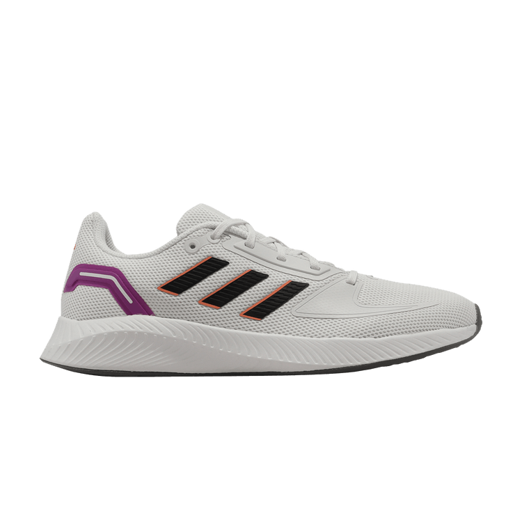 Adidas Wmns Runfalcon 2.0 'Crystal White Purple' — Crystal White/Core Black/Grey Four