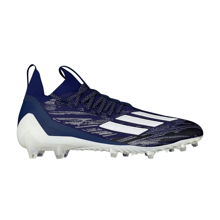Adidas Adizero Primeknit Cleats 'Navy White' — Navy White