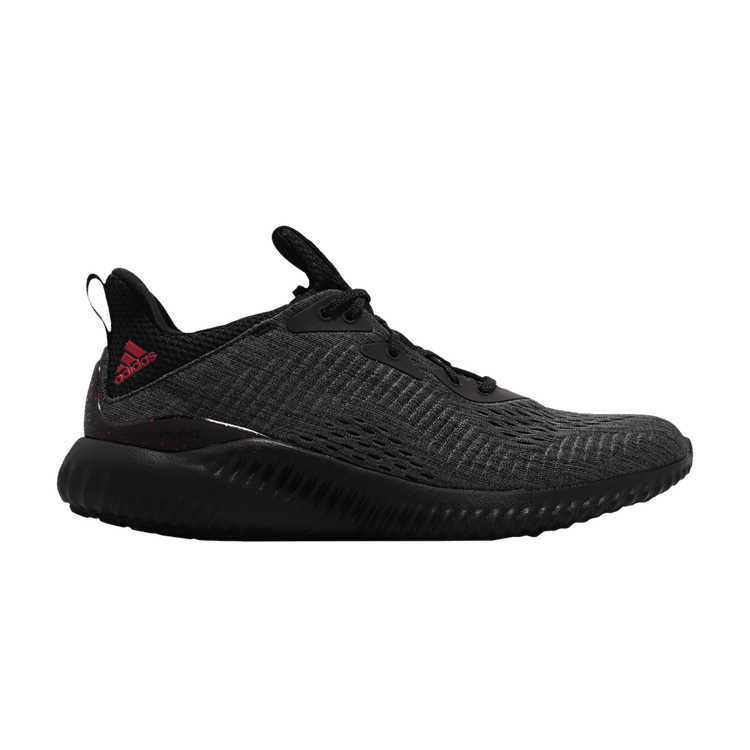 Adidas Alphabounce 1 'Core Black' — Core Black/Core Black/Red