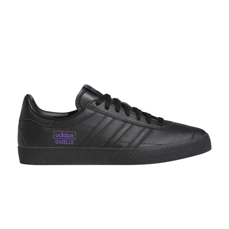 Paradigm x adidas Gazelle ADV 'Black Active Purple' — Core Black/Core Black/Active Purple