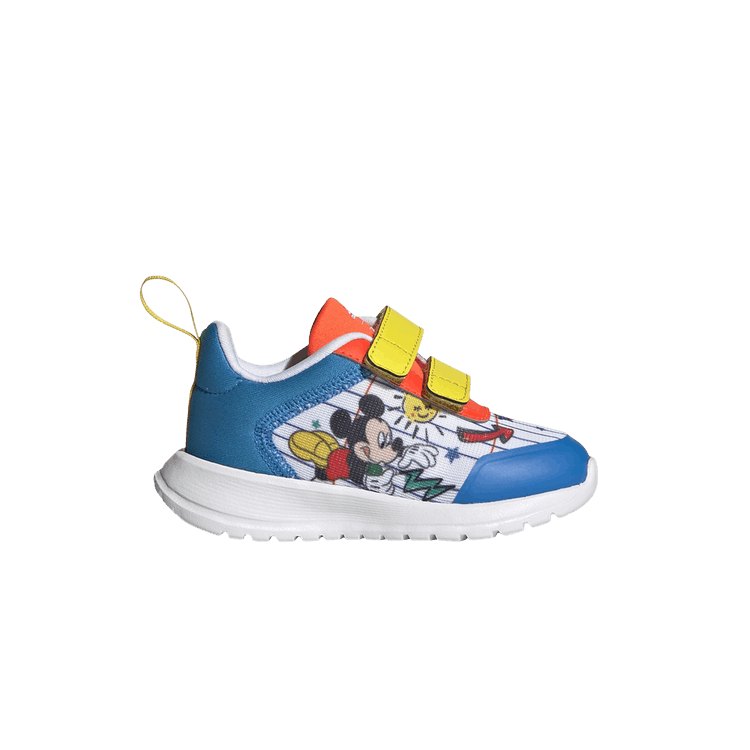 Disney x adidas Tensaur Run I 'Mickey and Minnie - White Bright Blue' — Cloud White/Yellow/Bright Blue