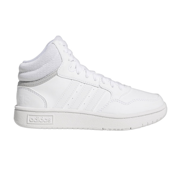 Adidas Hoops Mid J 'White Grey' — Cloud White/Cloud White/Grey Two