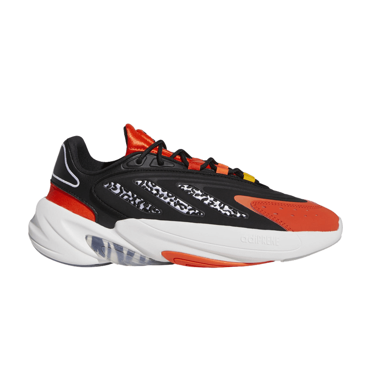 Rich Mnisi x adidas Wmns Ozelia 'Animal Print' — Core Black/Cloud White/Active Orange
