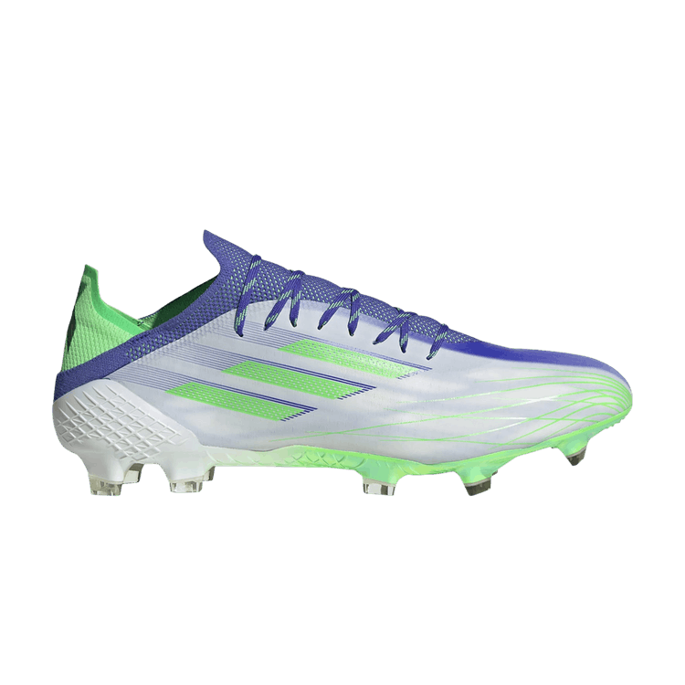 Adidas X Speedflow.1 FG 'Adizero Prime X' — Cloud White/Screaming Green/Sonic Ink