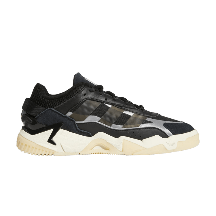 Adidas Wmns Niteball 2.0 'Black Cream White' — Core Black/Cream White/Silver Metallic