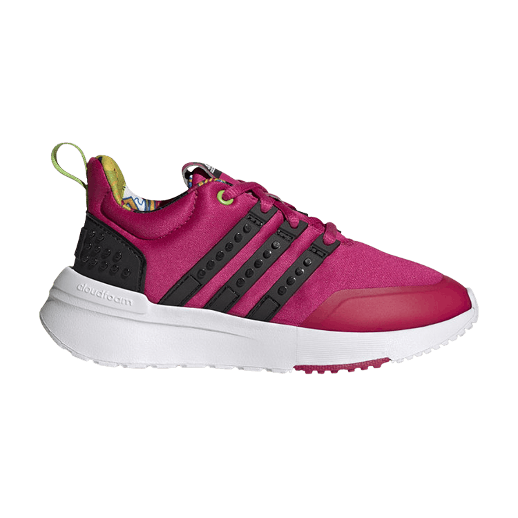 LEGO x adidas Racer TR J 'Real Magenta' — Real Magenta/Core Black/Semi Solar Green