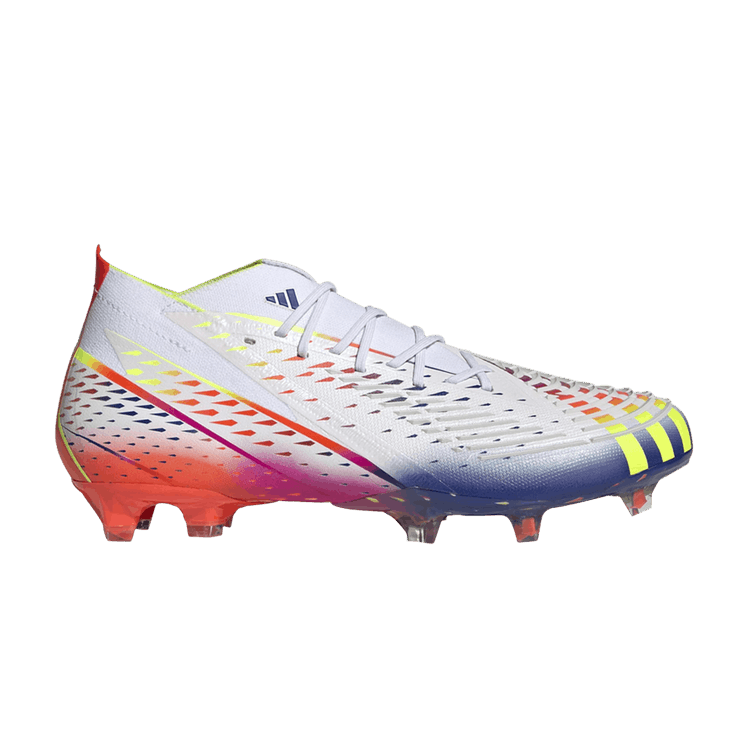 adidas Predator Edge.1 FG 'Al Rihla Pack - White' — Cloud White/Solar Yellow/Power Blue