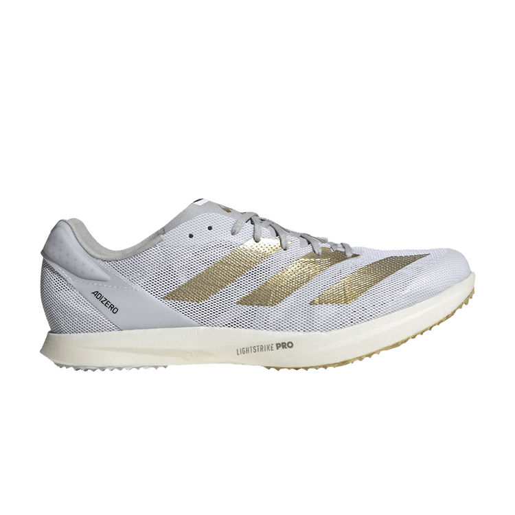 Tinman Elite x adidas Adizero Avanti TYO 'White Gold Metallic' — Cloud White/Gold Metallic/Grey Two