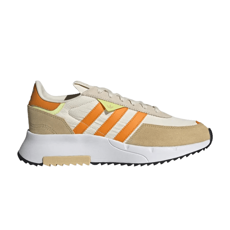 Adidas Retropy F2 'White Bright Orange' — Wonder White/Bright Orange/Light Flash Yellow