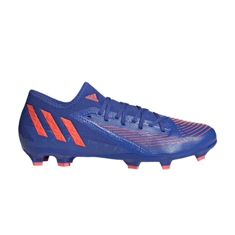 Adidas Predator Edge.3 Low FG 'Hi-Res Blue Turbo' — Hi-Res Blue/Turbo/Hi-Res Blue