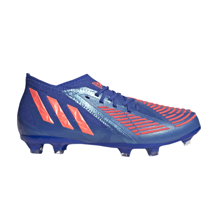Adidas Predator Edge.1 FG J 'Hi-Res Blue Turbo' — Hi-Res Blue/Turbo/Hi-Res Blue