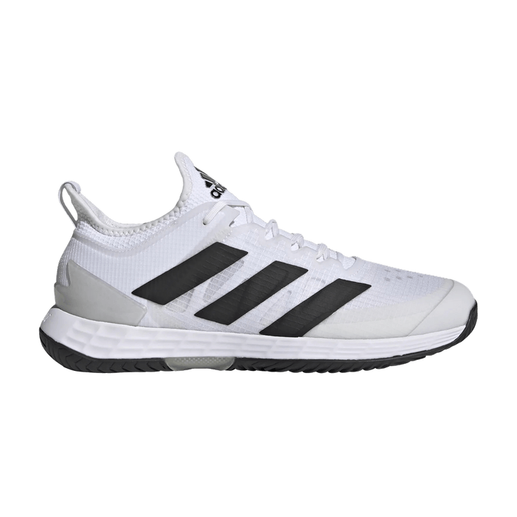 Adidas Adizero Ubersonic 4 'White Black' — Cloud White/Core Black/Silver Metallic