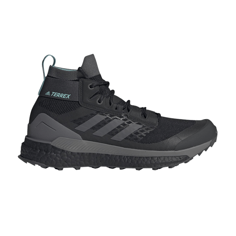 adidas Wmns Terrex Free Hiker Primeblue 'Core Black' — Core Black/Grey Five/Mint Ton