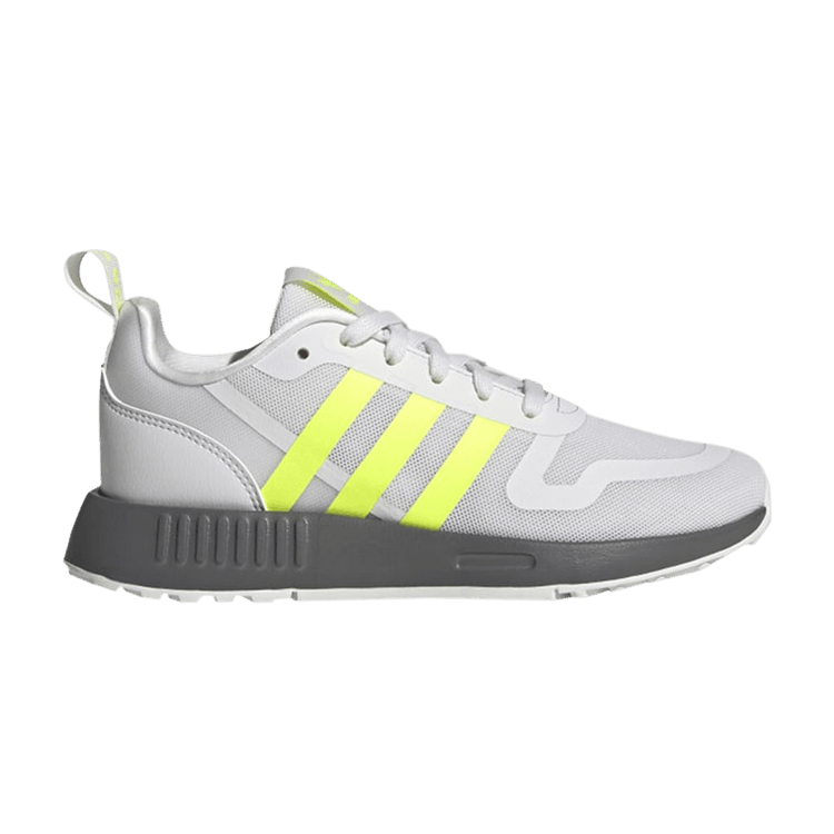 Adidas Multix J Little Kid 'Crystal White Solar Yellow' — Crystal White/Solar Yellow/Grey Five