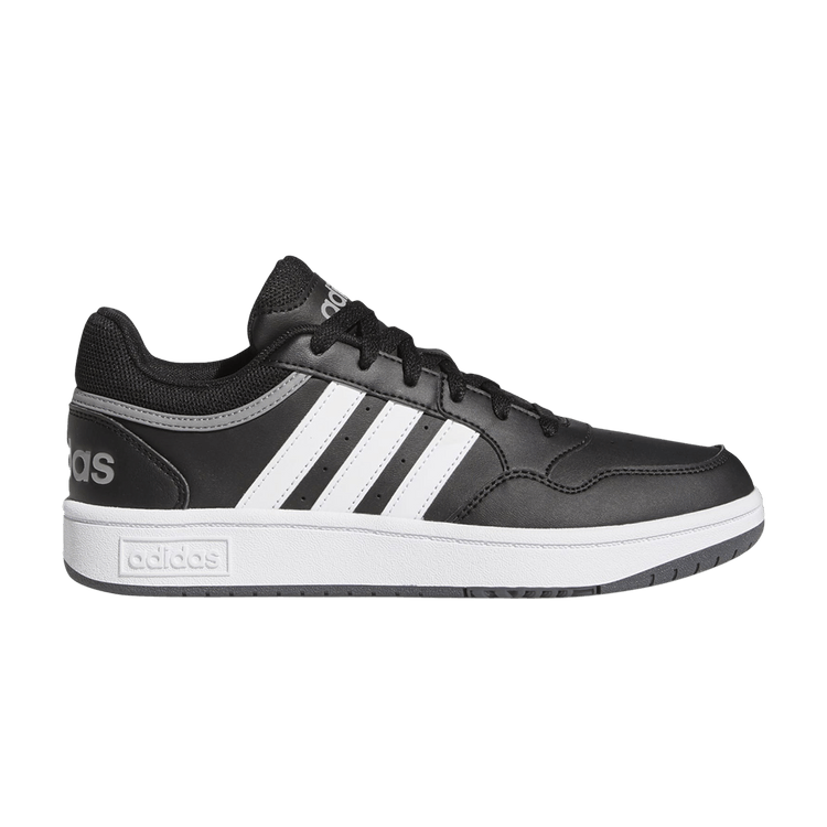 Adidas Wmns Hoops 3.0 Low 'Black Grey' — Core Black/Grey Six/Grey Three