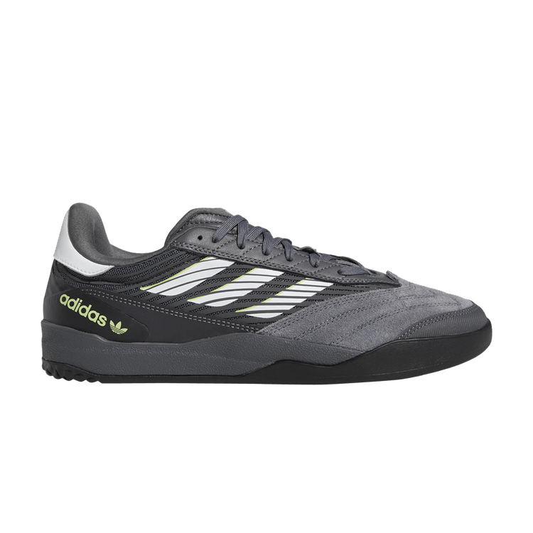 Adidas Copa Nationale 'Grey Pulse Lime' — Grey Five/Cloud White/Pulse Lime