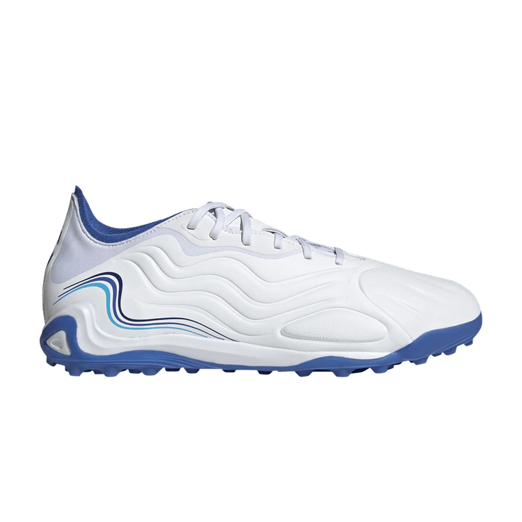Adidas Copa Sense.1 TF 'White Hi-Res Blue' — Cloud White/Hi-Res Blue/Legacy Indigo