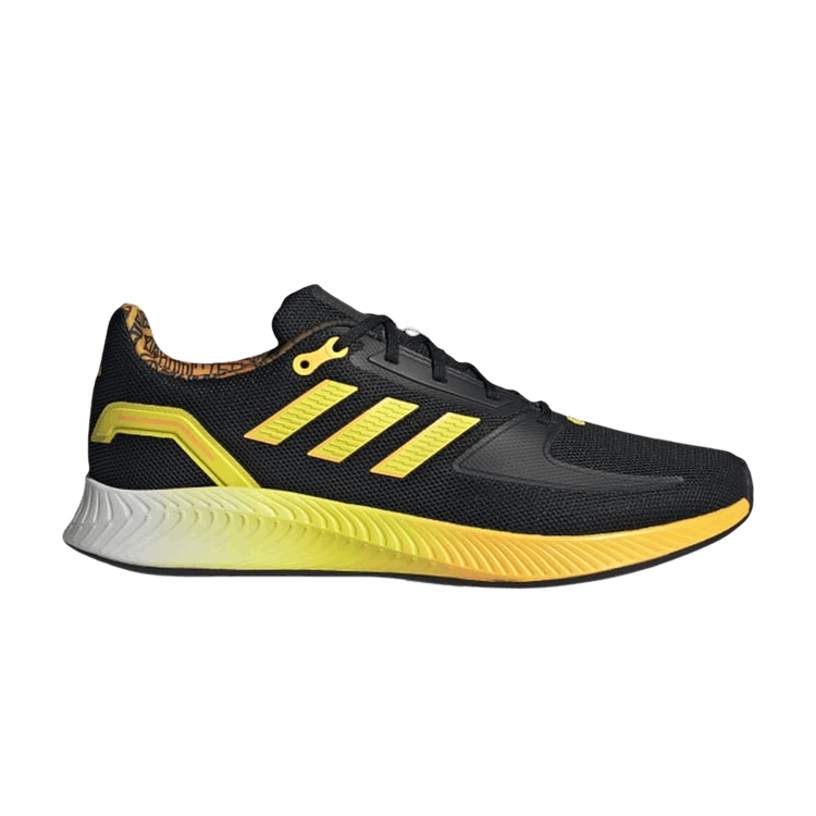 Adidas Messi Runfalcon 2.0 'Black Bright Yellow' — Core Black/Bright Yellow/Solar Gold