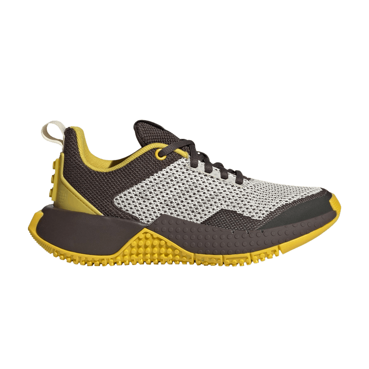 LEGO x adidas Sport Pro J 'Ecru Tint Equipment Yellow' — Ecru Tint/Equipment Yellow/Brown