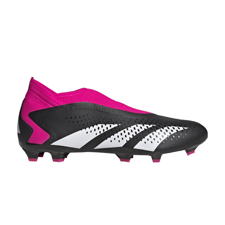 Adidas Predator Accuracy.3 Laceless FG 'Own Your Football Pack' — Core Black/Cloud White/Team Shock Pink
